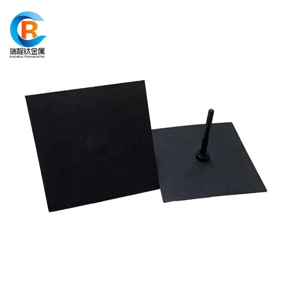 Ruthenium-Iridium Titanium Anode Plate For Electrolysis Of Sewage