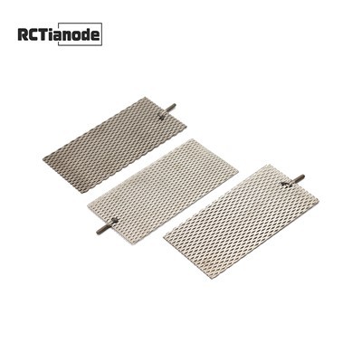 2x4 tommer mesh platinisert titananode mesh plating Rhodium Palladium